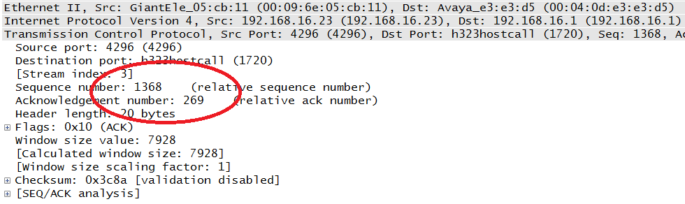 TCP packet