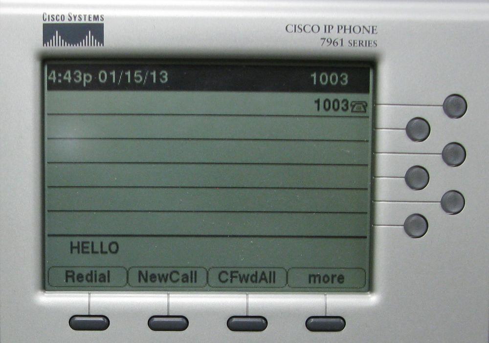 Registered phone