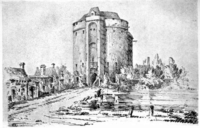 PORTE DE HALLE, BRUSSELS, LEADING TO WATERLOO. To face page 278.