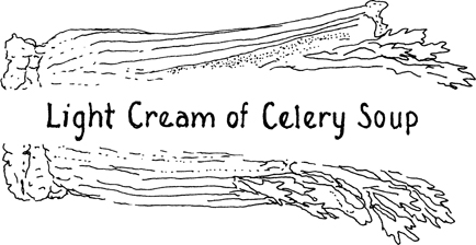 Light Cream of Celery Soup