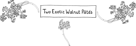 Two Exotic Walnut Pâtés