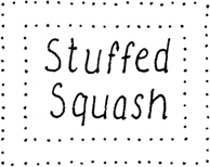 Stuffed Squash