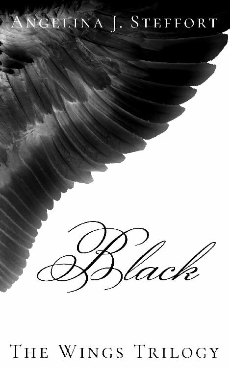 "I was the weak link in the chain, and the best I could do was surround myself with forces of the good. It would increase my chances of survival. But I couldn't replace Adam; not the way Ben meant. My heart was full of Adam's memory. There was little space to fit anyone else in."             After Adam’s death, Claire has to readjust to life. School, her job at the library and then there is still an angry demon out there seeking revenge for her escape... When she thinks it can’t get any worse, unexpected help steps in and she finds herself yet in another dilemma. Can she open her heart for someone new?             Black is the second book in The Wings Trilogy.
