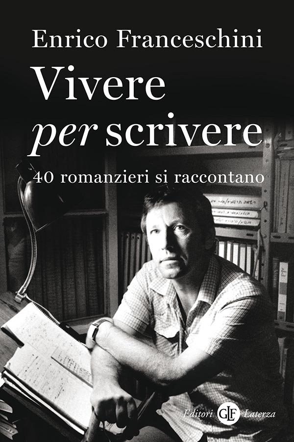 Copertina: Enrico Franceschini - Vivere per scrivere