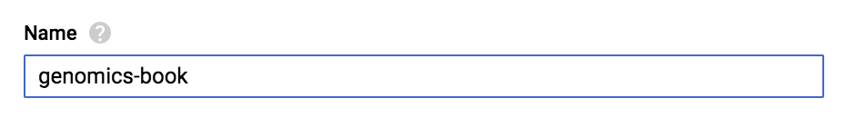 Name your VM instance.