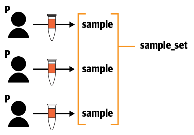 Visual representation of the data model for the 1000 Genomes High Coverage dataset.