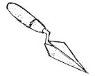 trowel sketch