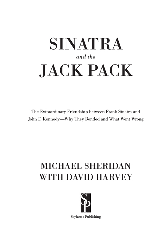 Title Page of Sinatra and the Jack Pack