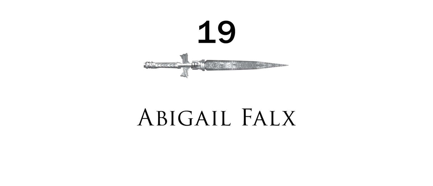 19 Abigail Falx