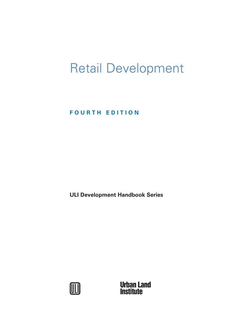 Book Title of Retail Development Handbook