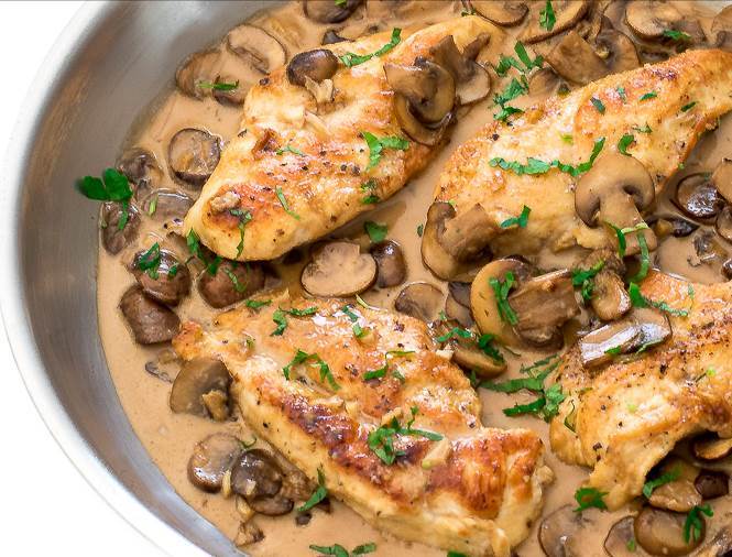 ผลการค้นหารูปภาพสำหรับ Chicken Marsala