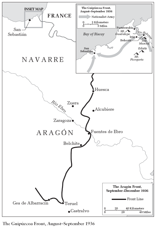 Image: The Guipúzcoa Front, August–September 1936