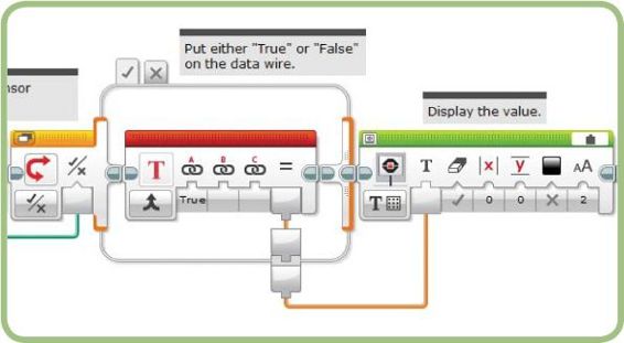 Connecting the first data wire