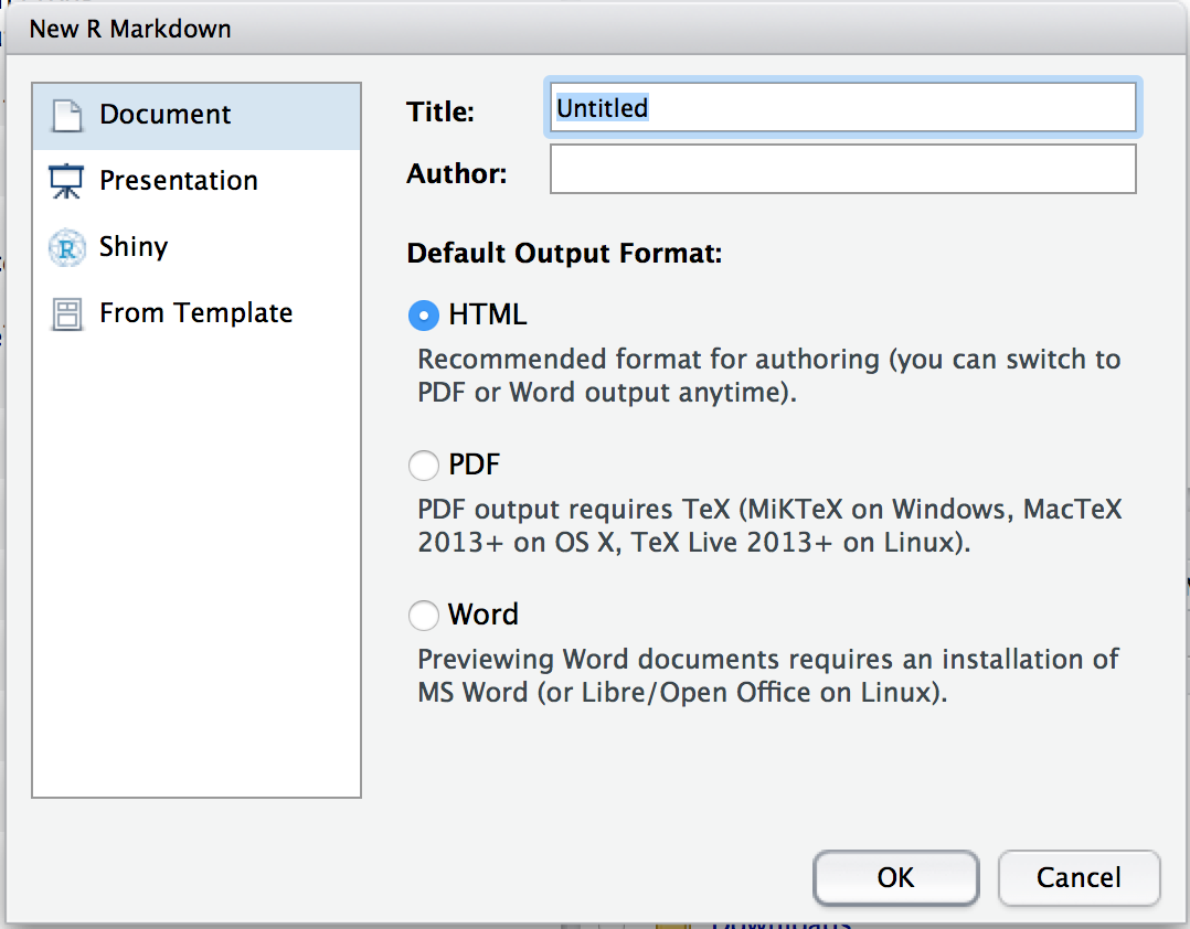 Initial Configuration Options