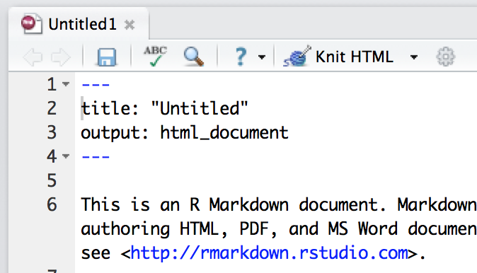 Use the "Knit HTML" Button