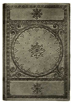 BOOKBINDING IN NEAT'S LEATHER, WITH PUNCHED AND TANNED ORNAMENTATION. BY PAUL KERSTEN