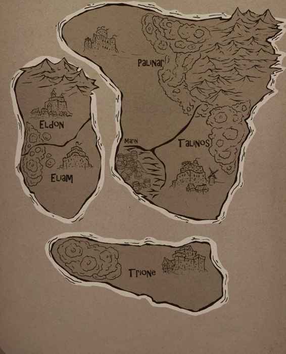 Beyond the Four Kingdoms map