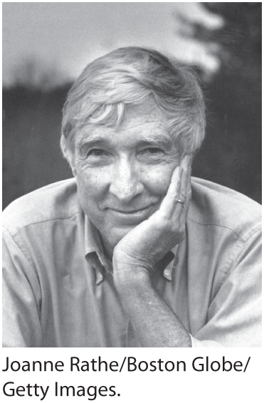 A photo of John Updike.