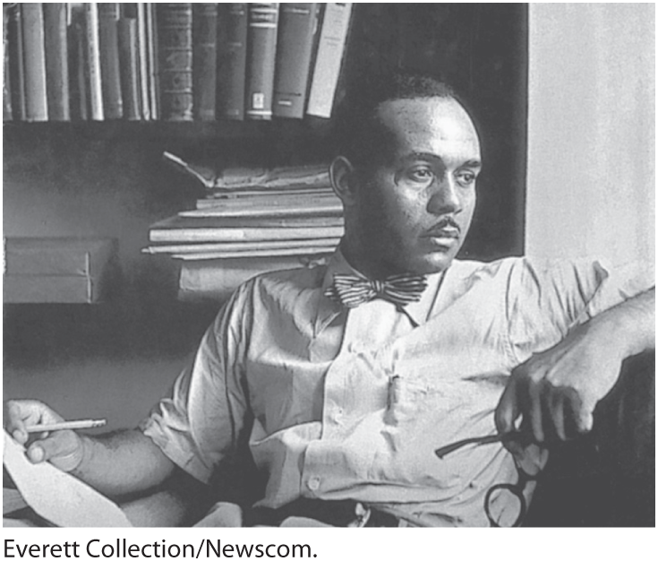 A photo of Ralph Ellison.