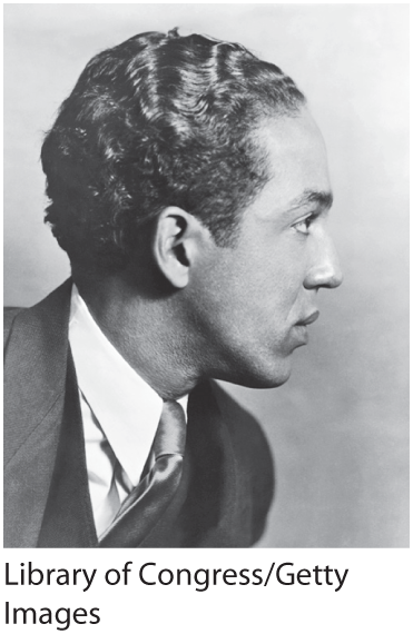 A photo of Langston Hughes.