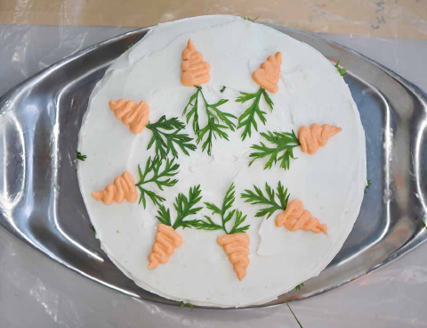 Carrot cake. JOHN D. IVANKO