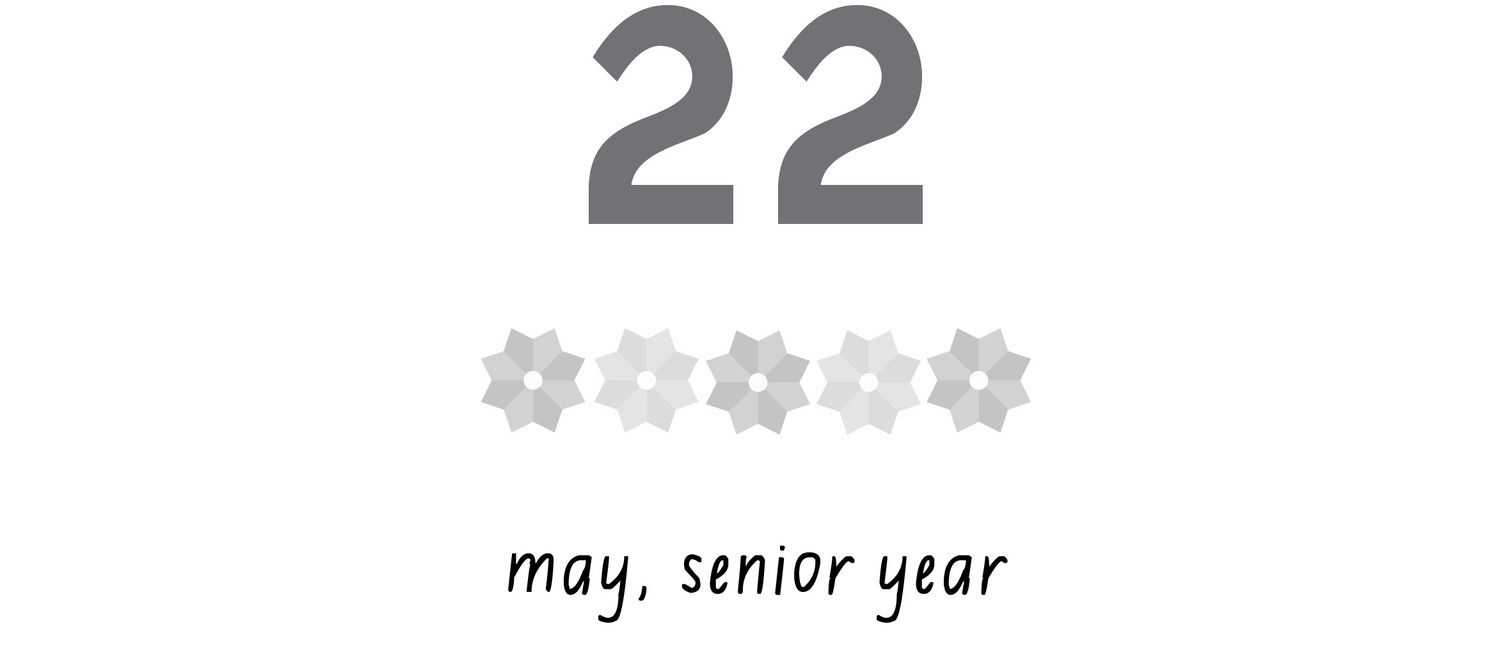 22 may, senior year