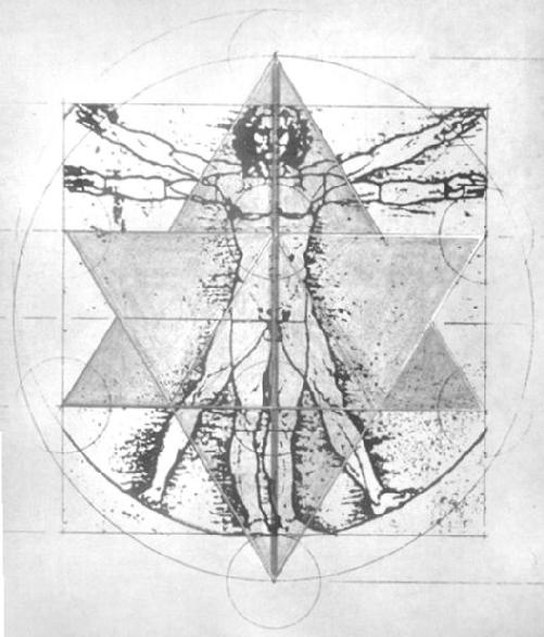 Leonardo's Canon with Star Tetrahedral field