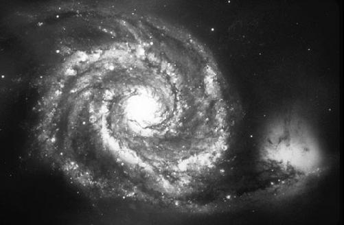 Swirling galaxy