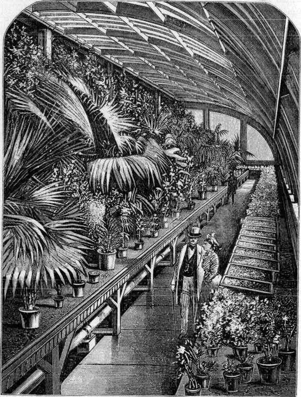 HORTICULTURAL HALL--INTERIOR.