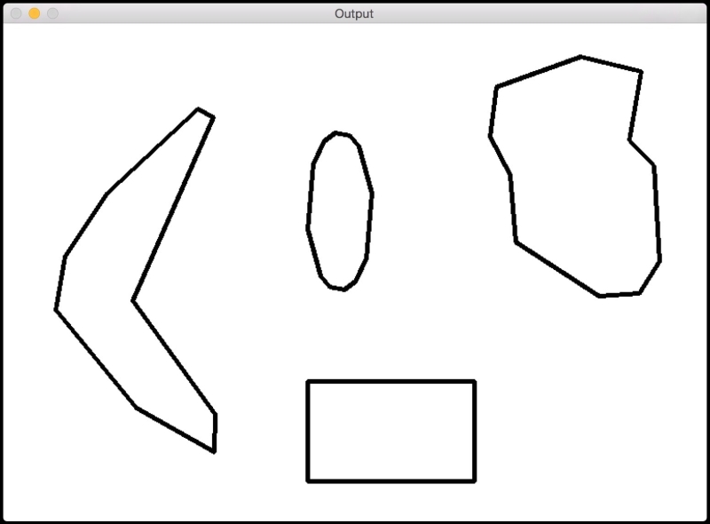 Approximating a contour