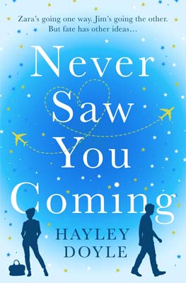 Advertisement image: Never Saw You Coming by Hayley Doyle