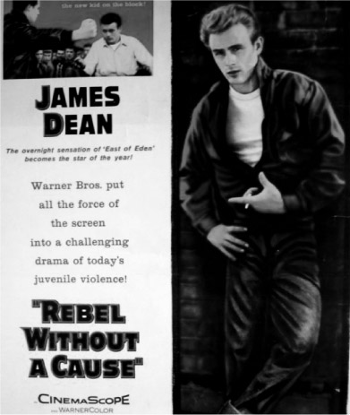 JAMES DEAN REBEL WITHOUT A CAUSE warner bros. put all the force of the screen into a challenging drama of todays