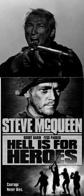 STEVE MCQUEEN HELL IS FOR HEROS