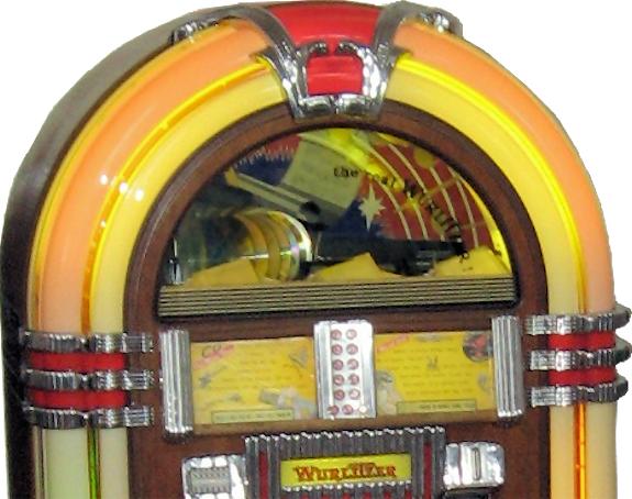 A jukebox: a great example of a self-contained object