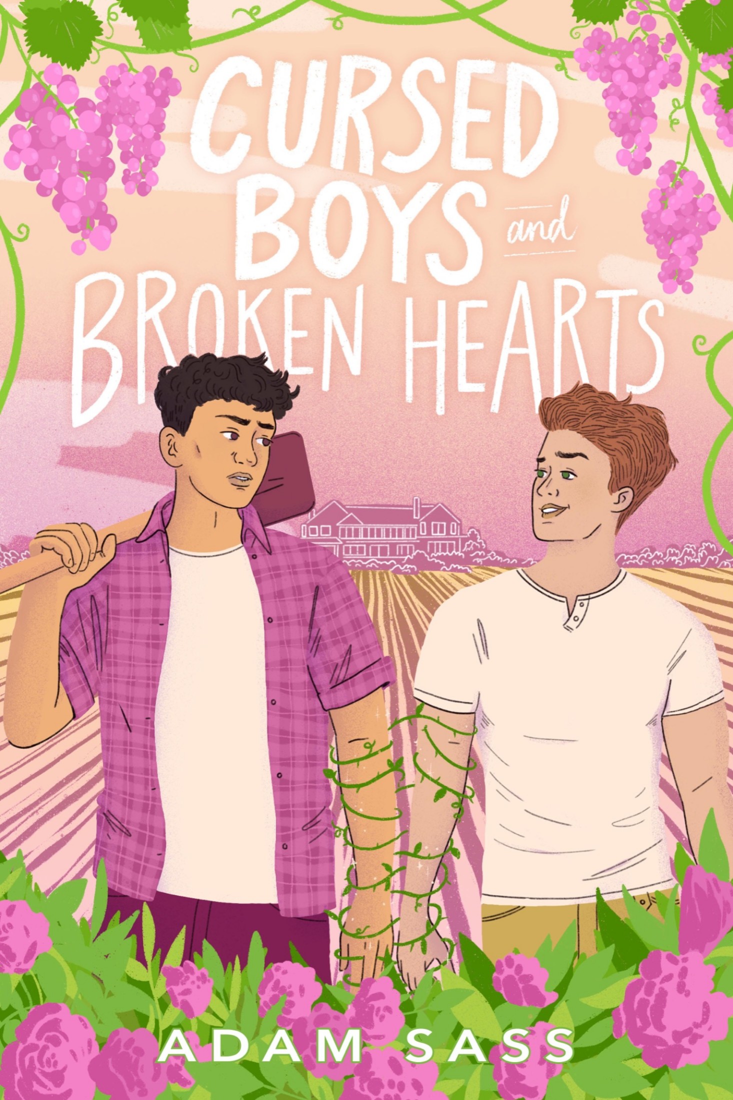 Cover for Cursed Boys and Broken Hearts, Author, Adam Sass