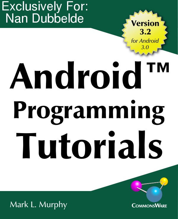 Android Programming Tutorials Version 3.2