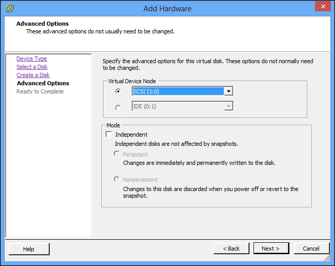 PVSCSI for new virtual drives