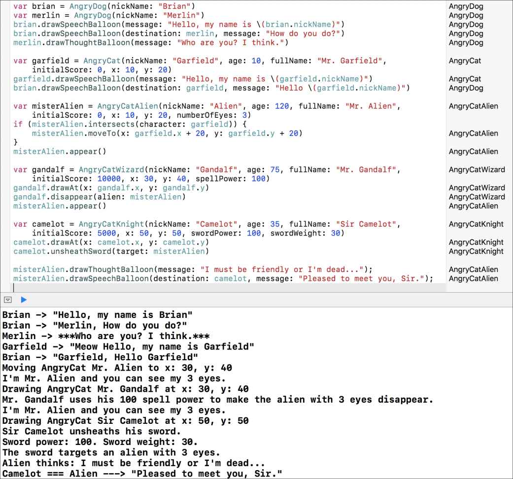 Working with methods that receive protocols as arguments