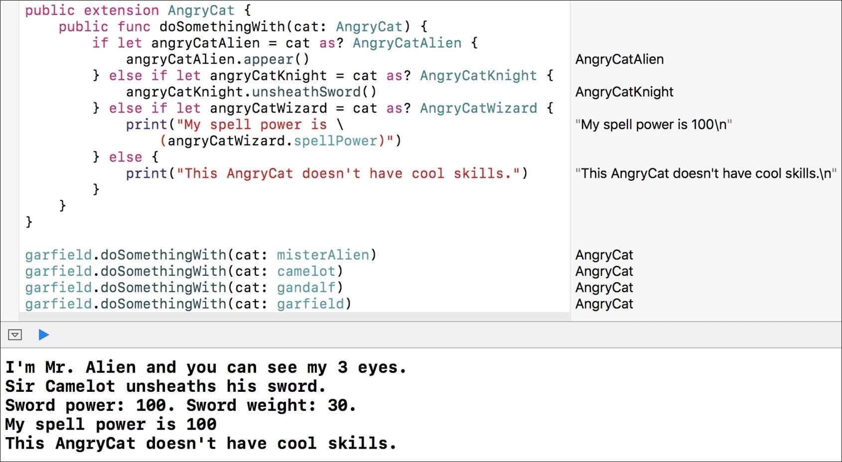 Treating instances of a protocol type as a different subclass