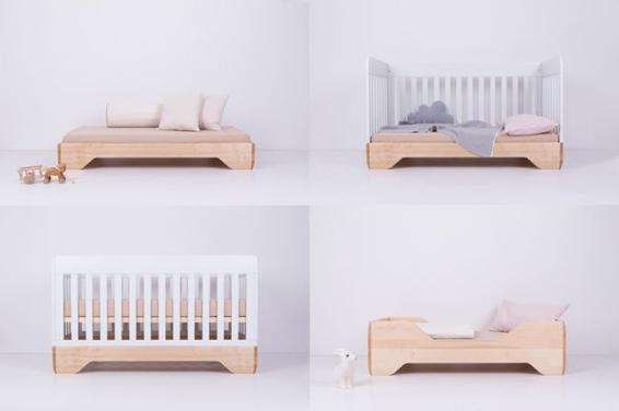 Kalon Studios Echo Crib + Echo Bed (photo credit: Kalon Studios)