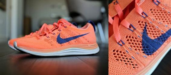 Nike Flyknit Lunar 1 running shoes (photo credit: Kuen Chang)