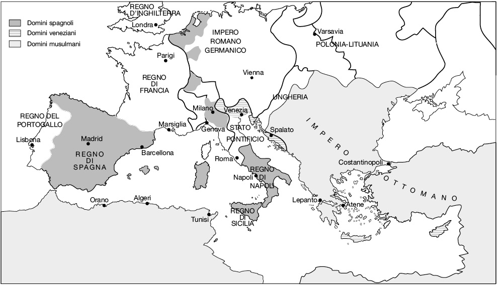 Il Mediterraneo nell’epoca di Filippo II.