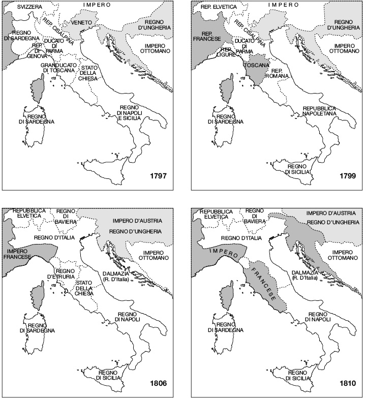 L’Italia nell’età napoleonica.