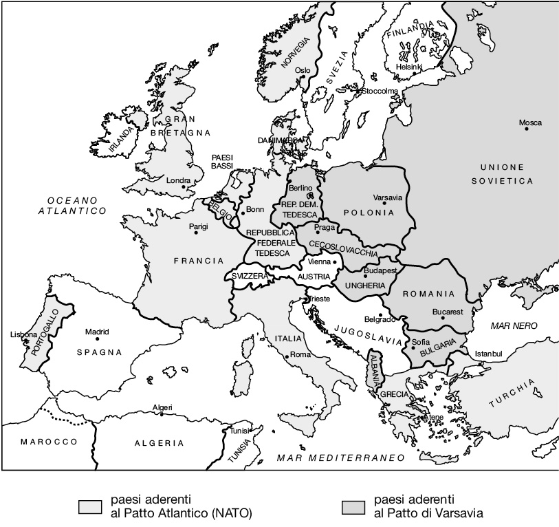 L’Europa nel 1956.