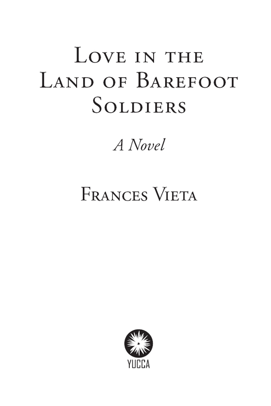 Title Page of Love in the Land of Barefoot Soldiers