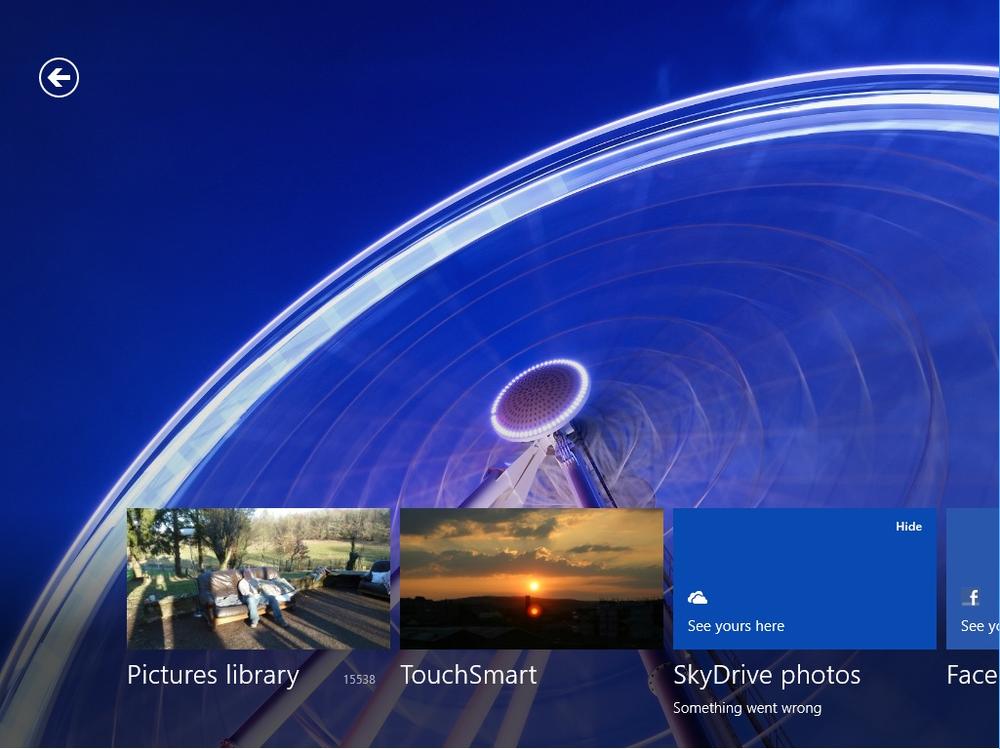 The Photos App in Windows 8