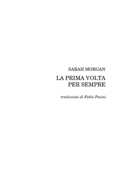 Frontespizio. «La prima volta per sempre (Puffin Island) » di Morgan Sarah