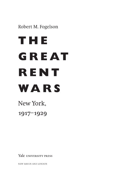 The Great Rent Wars