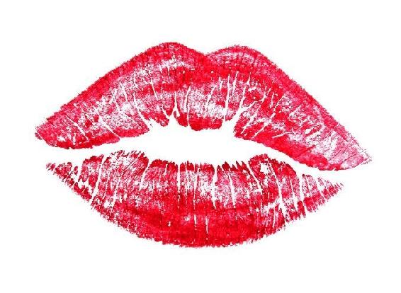 Image result for lipstick kiss drawing