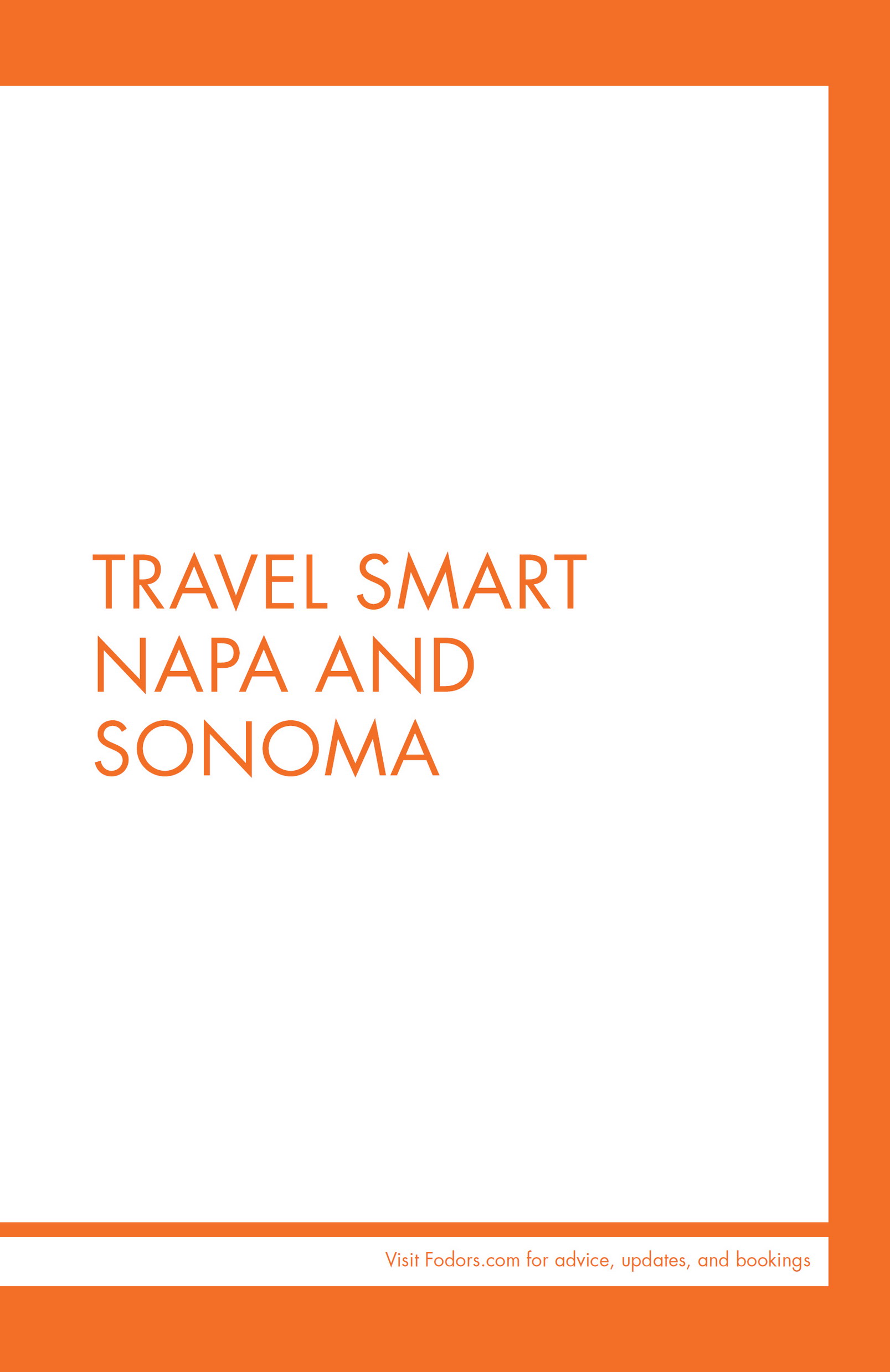 TRAVEL SMART NAPA AND SONOMA